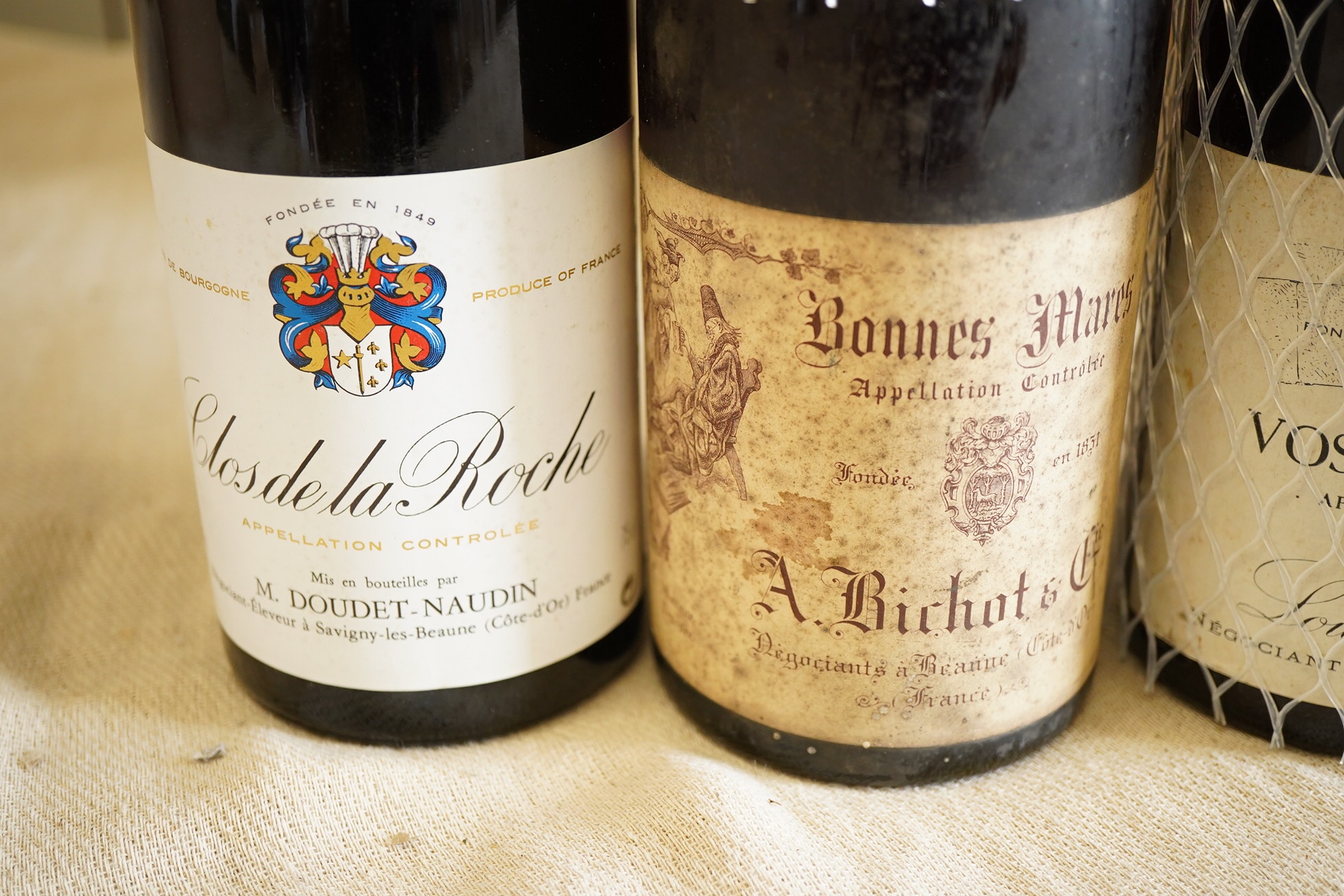 A mixed parcel of Burgundy red wine